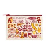 USC Trojans Julia Gash Natural Burlap Case
